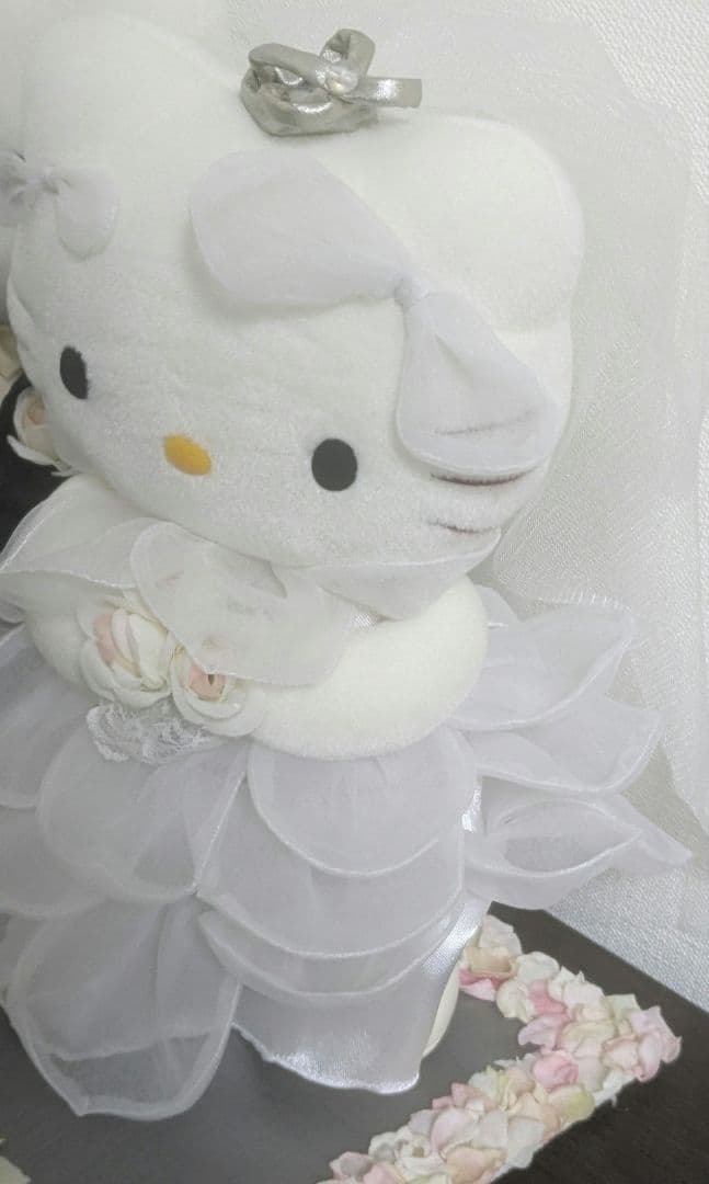 ♥レア物♥サンリオ　ハローキティ　ウェディングドレス　ウェディングボード　桂由美