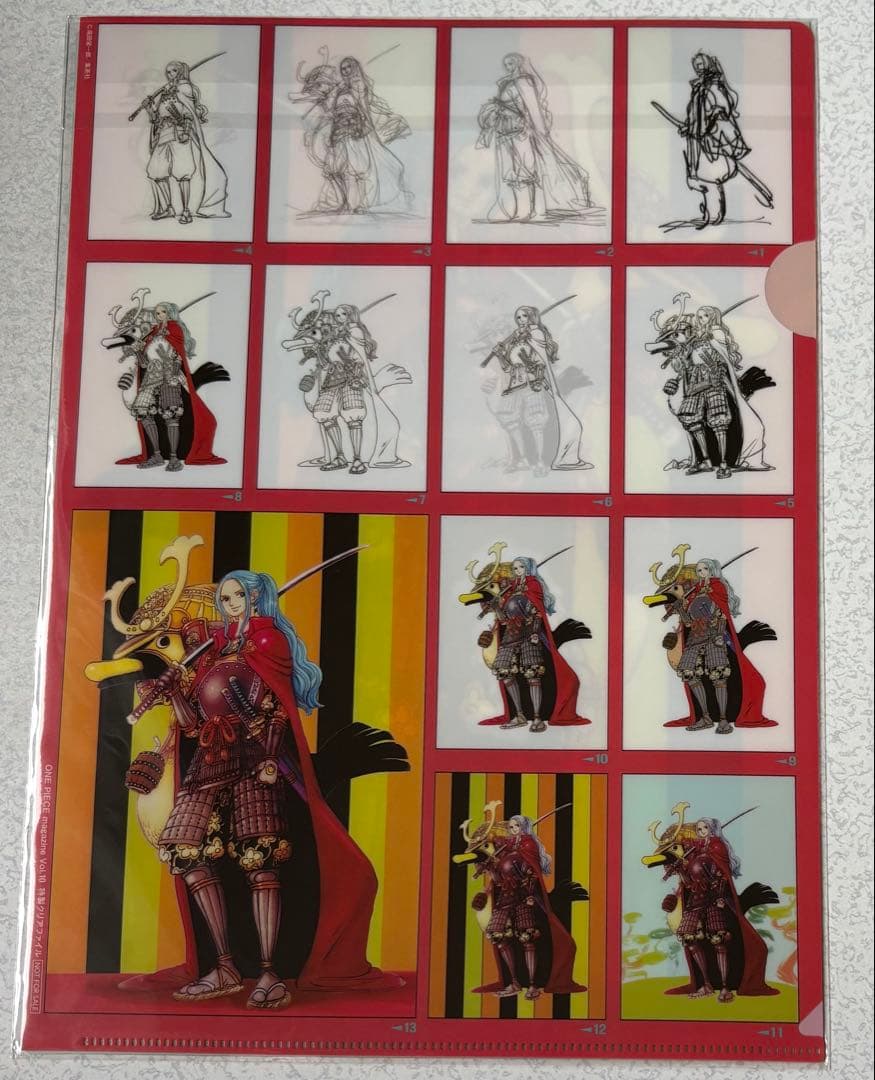 ワンピースマガジンVol.10 懸賞当選品 特製クリアファイル ワンピース