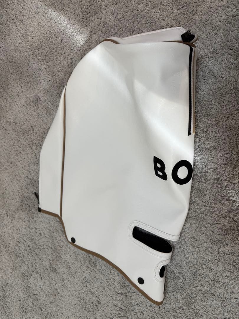 nori様 BOSS ホワイト キャディバッグ 新品 - メルカリ