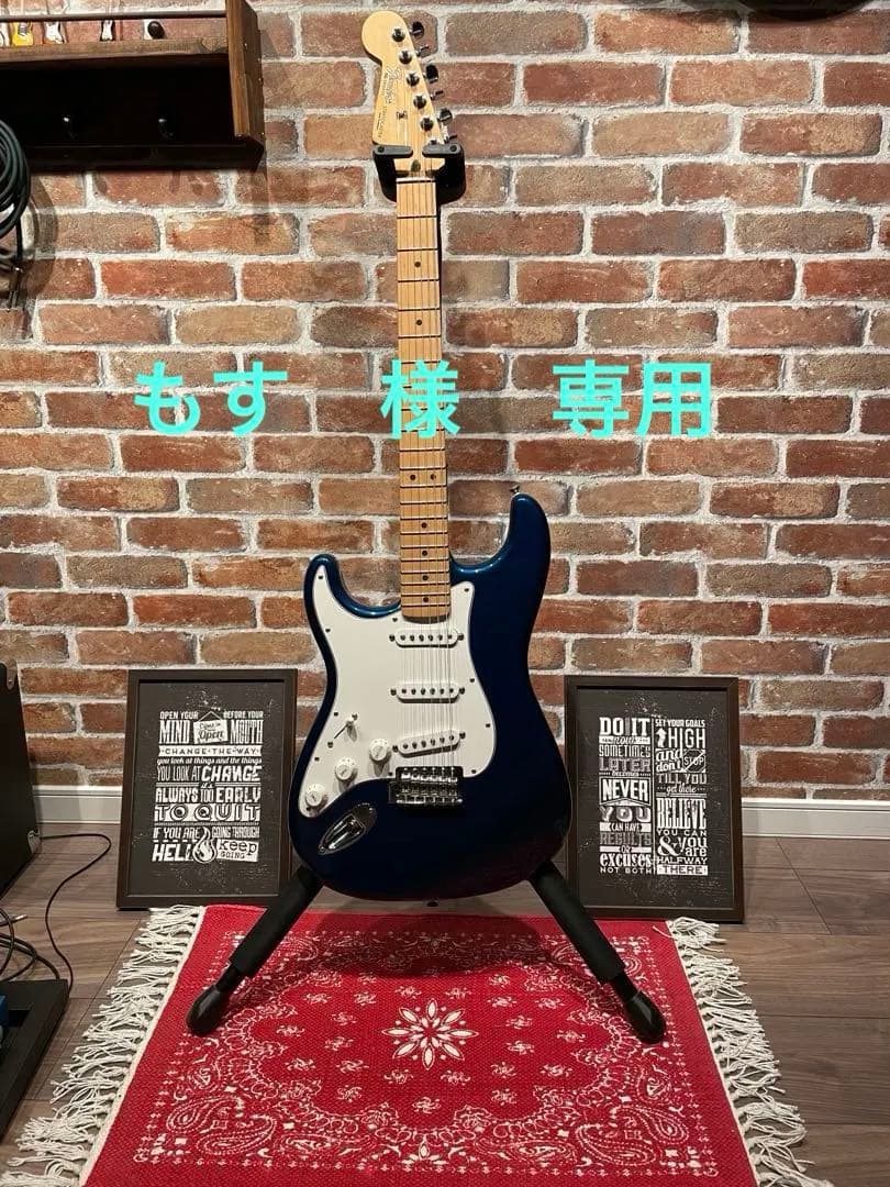 フェンダーメキシコ　スタンダードストラトキャスター　SONICターボブレンダー付 Squier by Fender SONIC STRATOCASTER HSS Black エレキギター初心者14