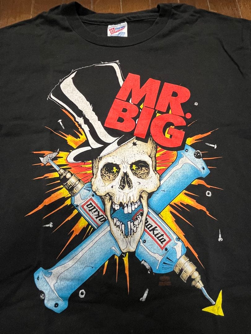 1992年MR.BIG ミスタービッグ　ツアーTロックTヴィンテージT