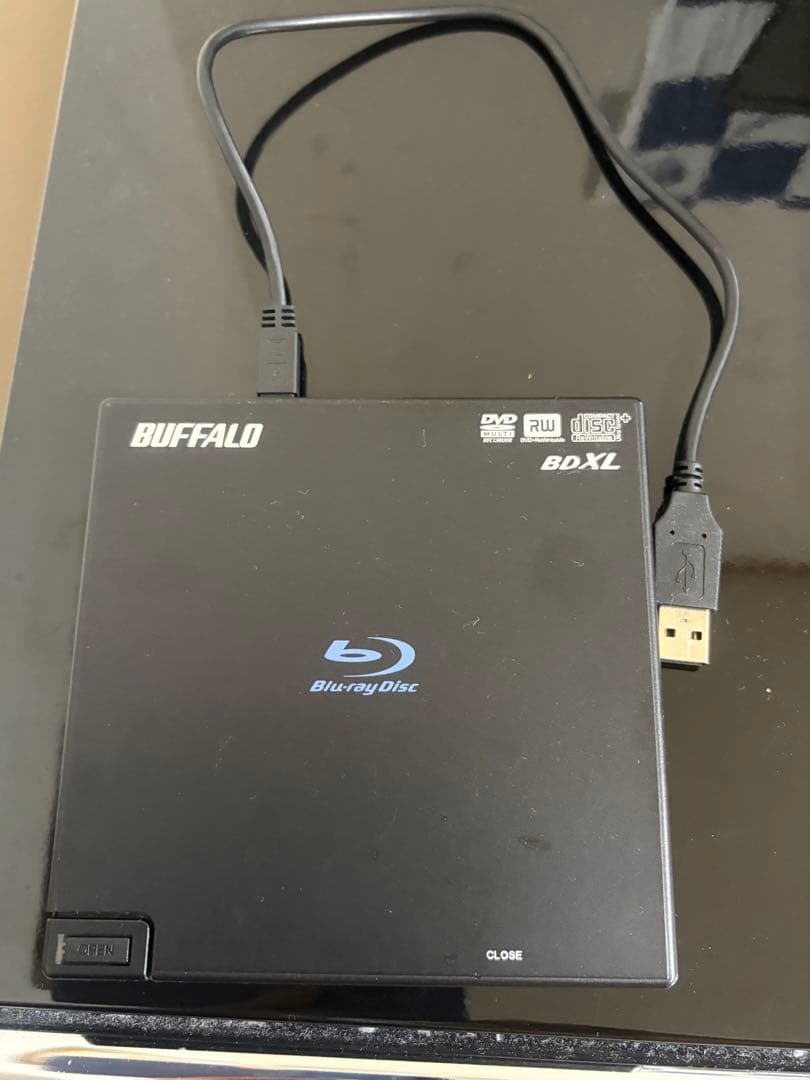BUFFALO BRXL-CSPU2-BK ブルーレイディスクドライブ - メルカリ
