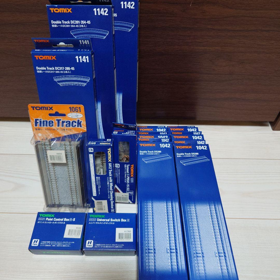 TOMIX 鉄道レール　その他まとめ売り トミックスレール(Fine Track)｜トミックス入門｜鉄道模型 トミックス