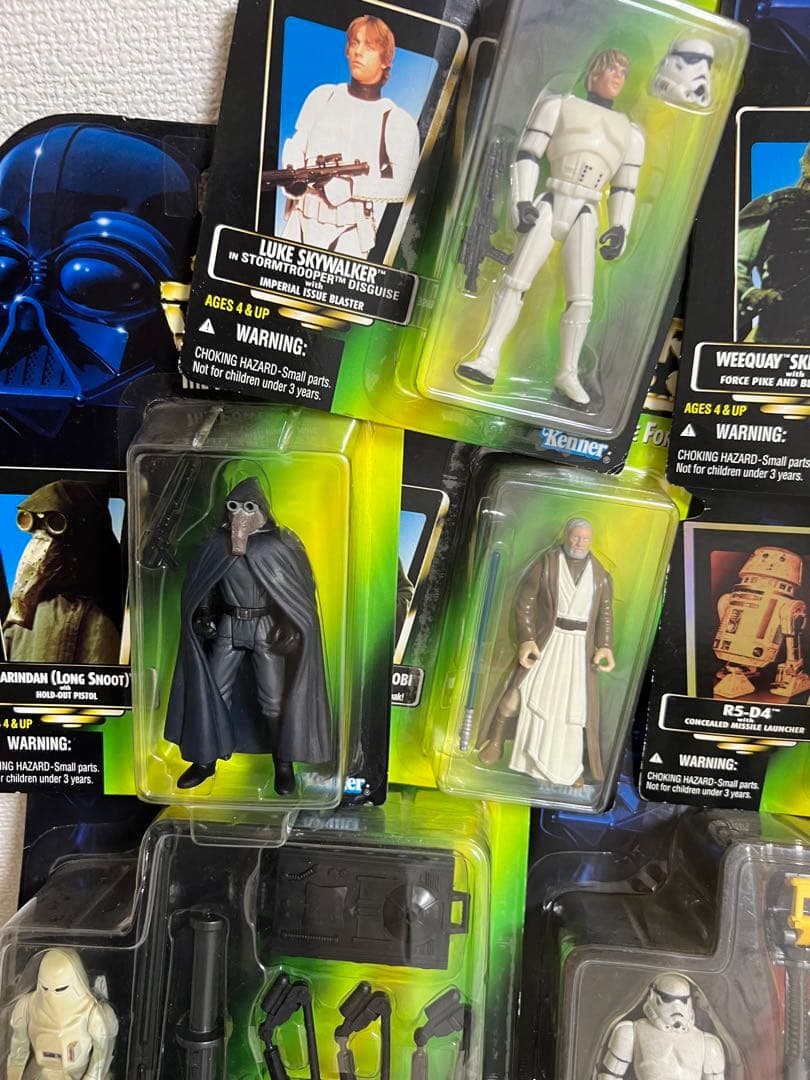 スターウォーズのフィギュアのセット
