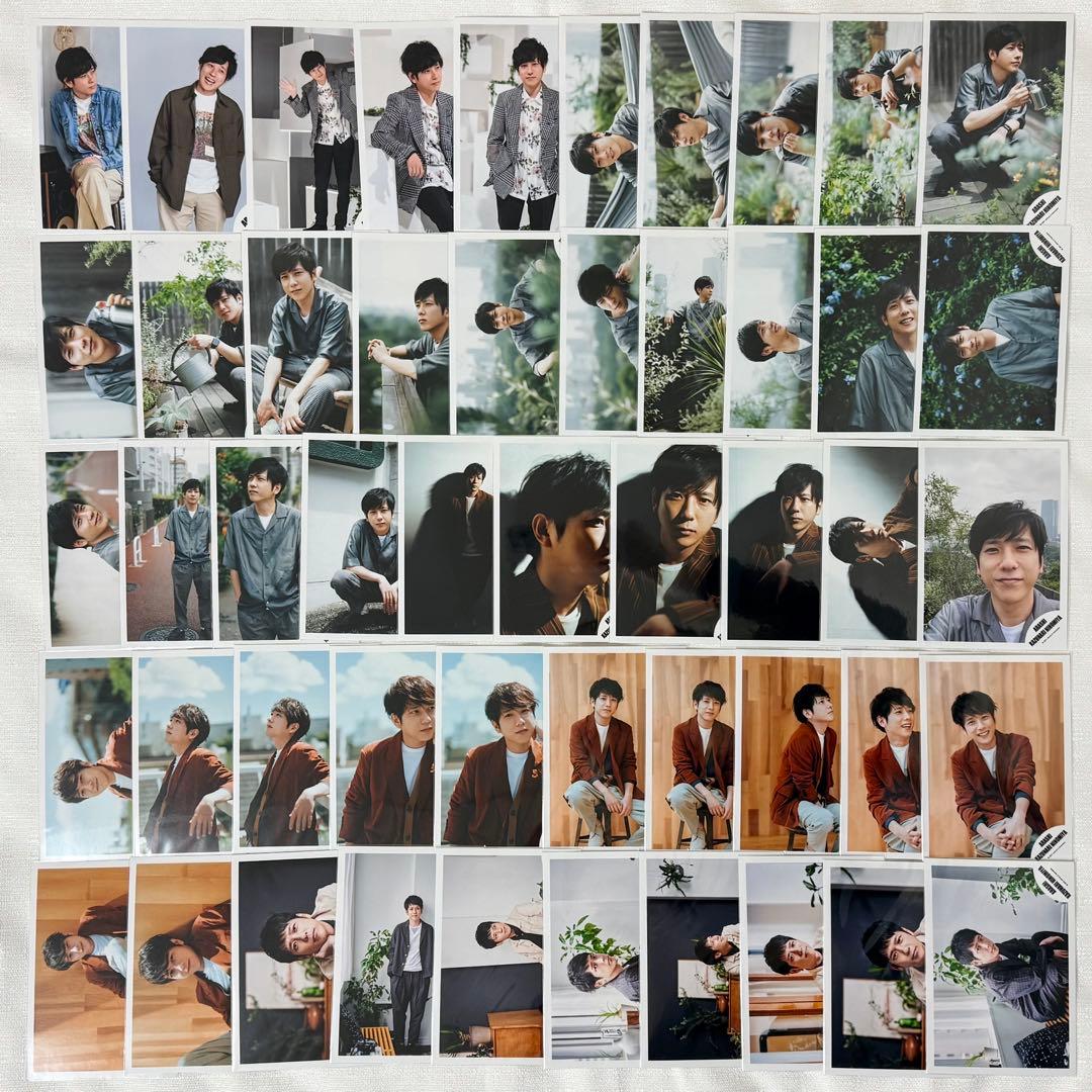 まとめ売り】嵐 公式写真 個人ソロ 二宮和也 222枚 フォトセ5点 - メルカリ