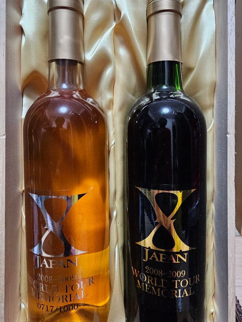 X JAPAN 1000本限定ワインボックス シリアルナンバー入り
