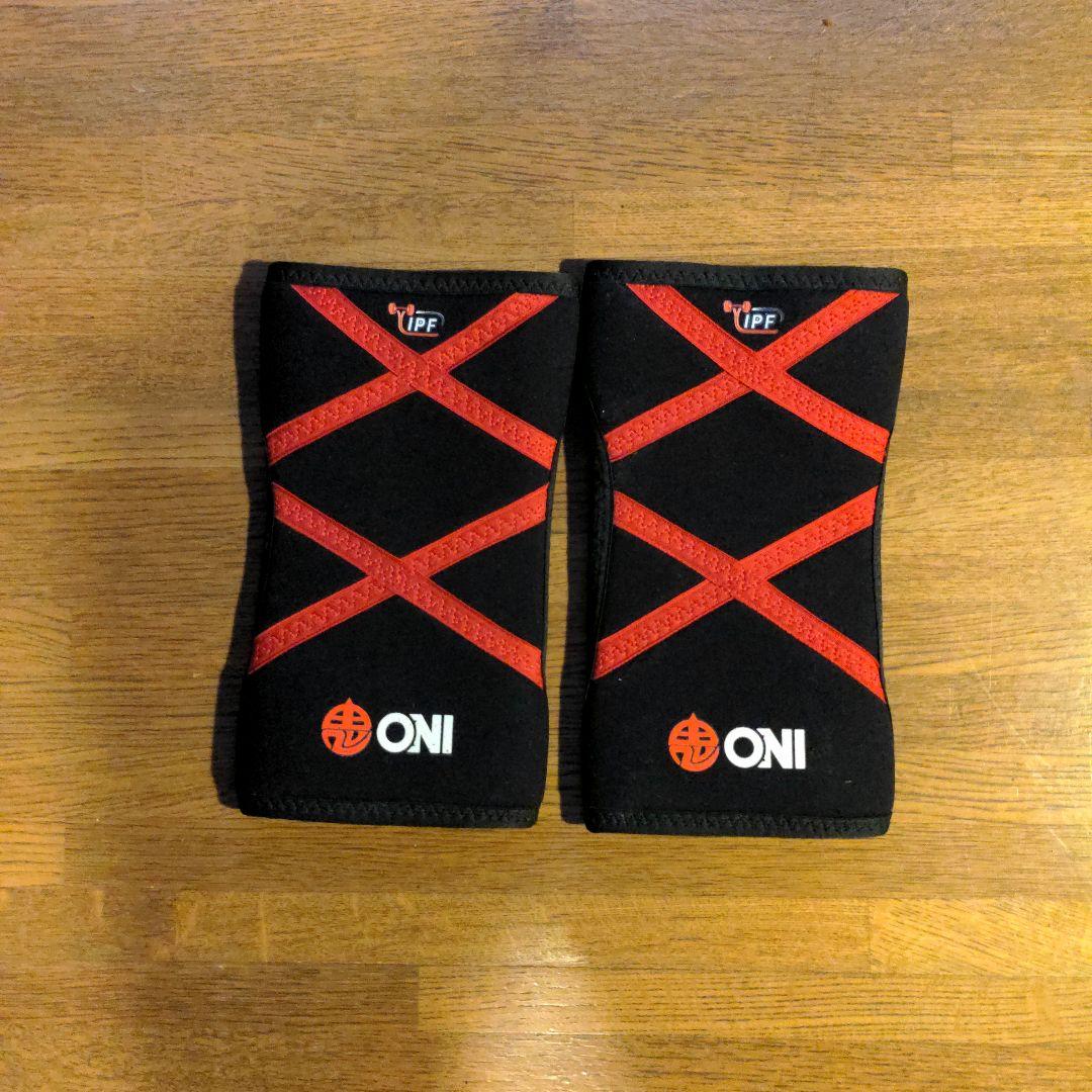 使用は試着の1回だけ】鬼 ONI ニースリーブ IPF公認 - メルカリ