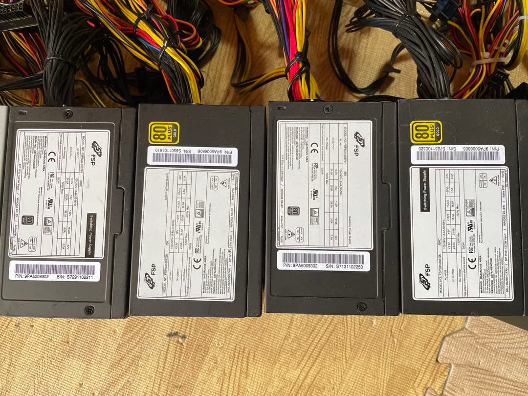 29/1-A4 電源ユニット500-550Wx 10個セット