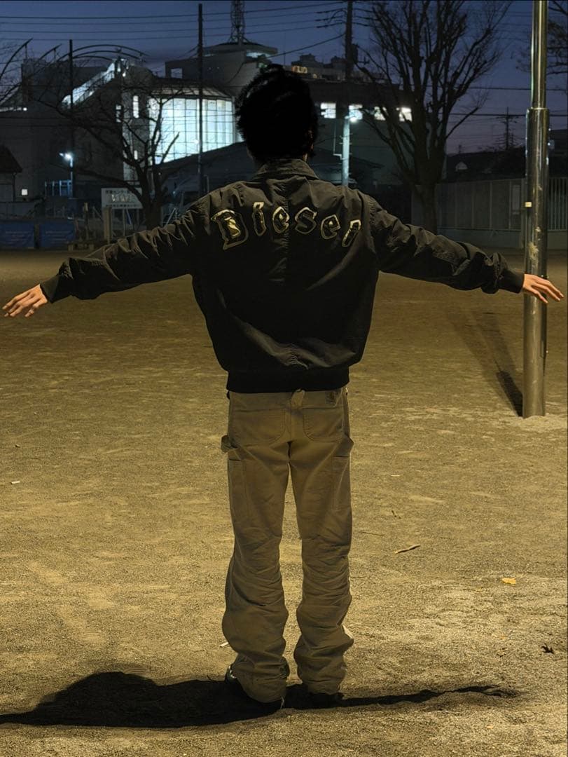 Diesel 黒 メンズ ジャケット LAKER-WOW Mサイズ - メルカリ