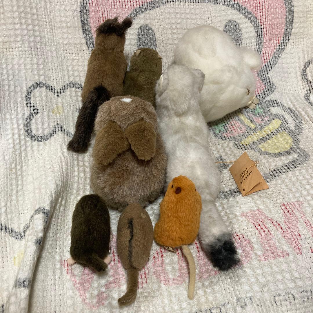 やまね工房 ぬいぐるみ 8コセット 中古品 落合けいこ - メルカリ