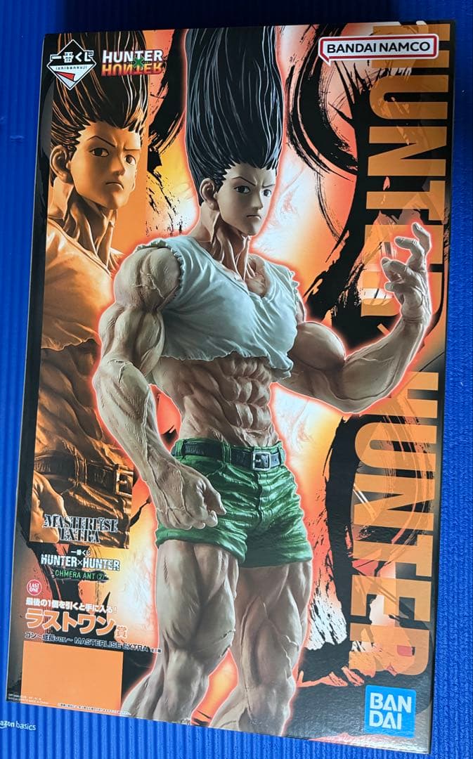 新品 ハンターハンター 一番くじ ラストワン賞 ゴン ゴンさん　早い者勝ち‼️ ラストワン賞はなんと約1メートルのゴン～成長ver.～フィギュア！「一
