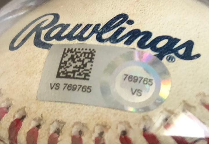 菊池雄星 MLB 実使用公式球 ホログラムステッカー付き - メルカリ