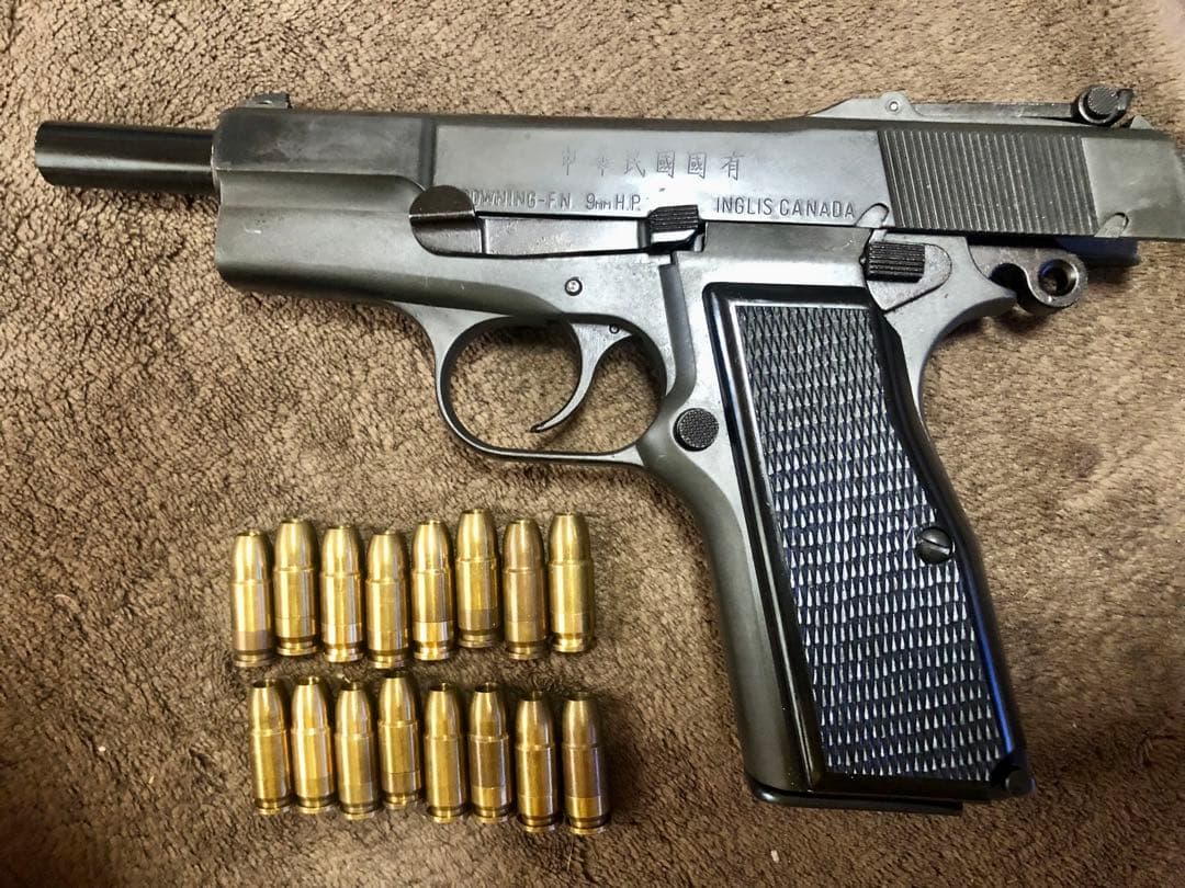マルシン製　モデルガン　ブローニングハイパワー　中華民国　多分未発火　中古