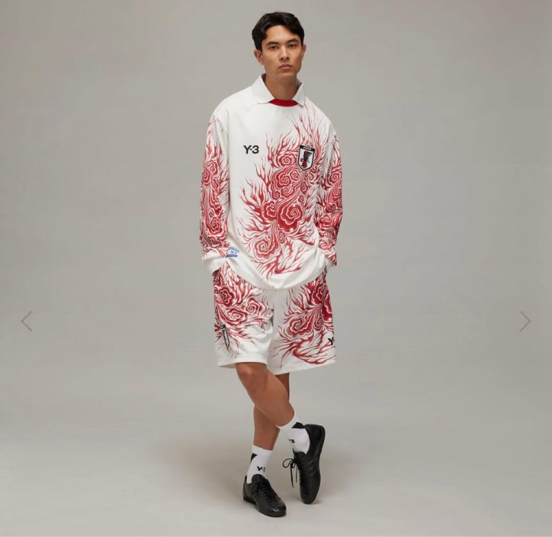 Y-3 JFA サッカー日本代表 CW 長袖Tシャツ Mサイズ - メルカリ