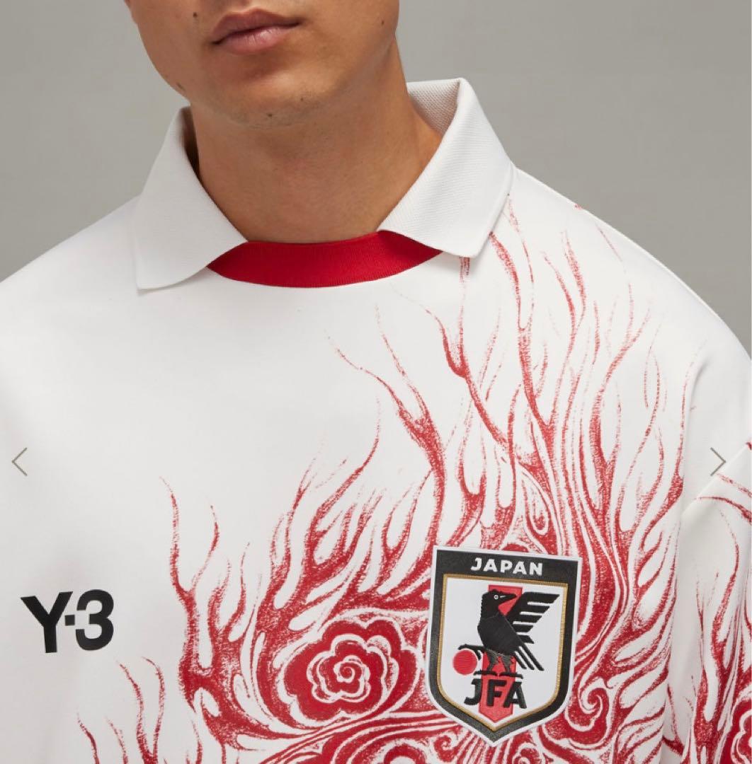 Y-3 JFA サッカー日本代表 CW 長袖Tシャツ Mサイズ - メルカリ