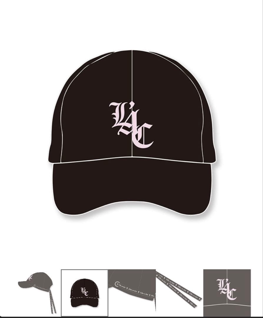 ラルク リボンキャップ 帽子 hyde生誕祭 tetsuya ken