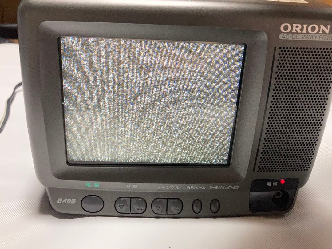 ORION/オリオン 6型2電源カラーテレビ 6AD5 - メルカリ