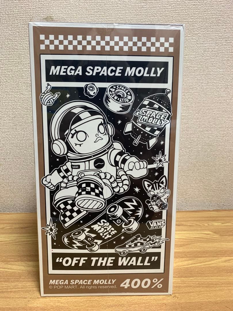 POPMART MEGA SPACE MOLLY 400% VANS 新品未開封