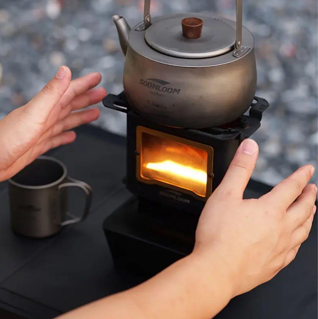 新品・未使用】 Soomloom アイロンストーブ ブラック - メルカリ