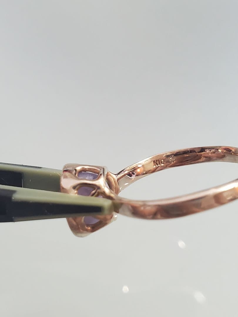 TatsuonagahataスターサファイアのリングK10タツオナガハタ希少 - メルカリ