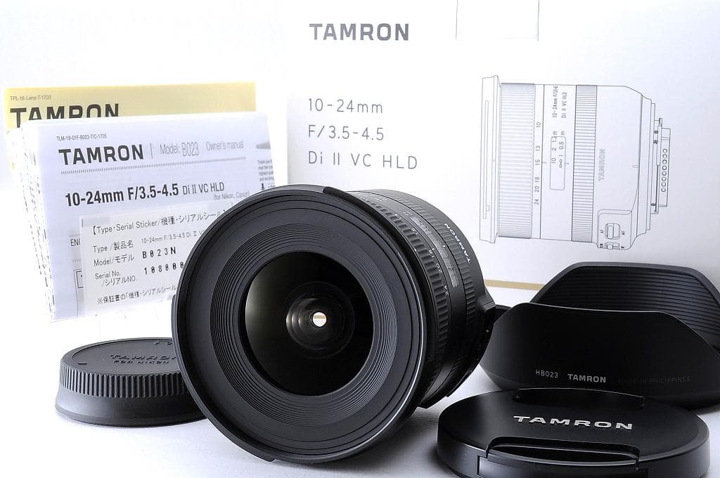 TAMRON 10-24mm F3.5-4.5 VC HLD ニコンF用レンズ