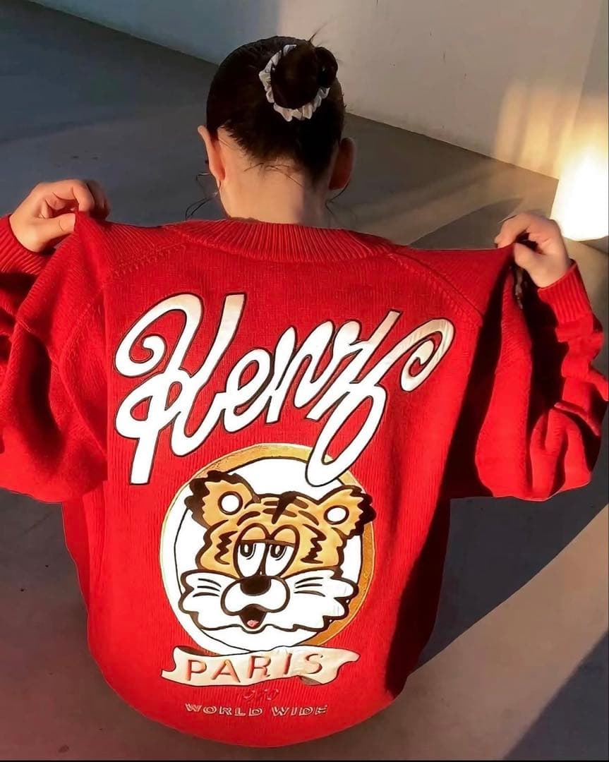 KENZO × VERDY カーディガン HUMAN MADE ガルドン(赤) - メルカリ