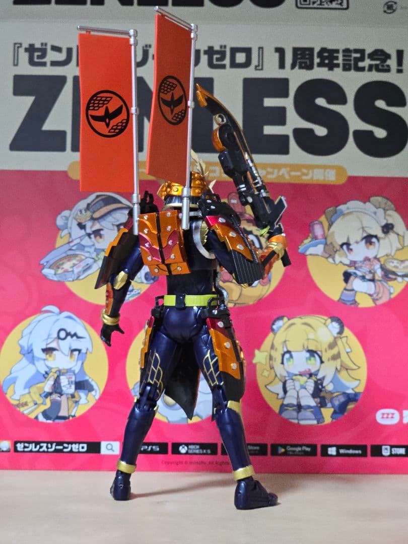 S.H.Figuarts 仮面ライダー鎧武 カチドキ 極アームズ 開封美品