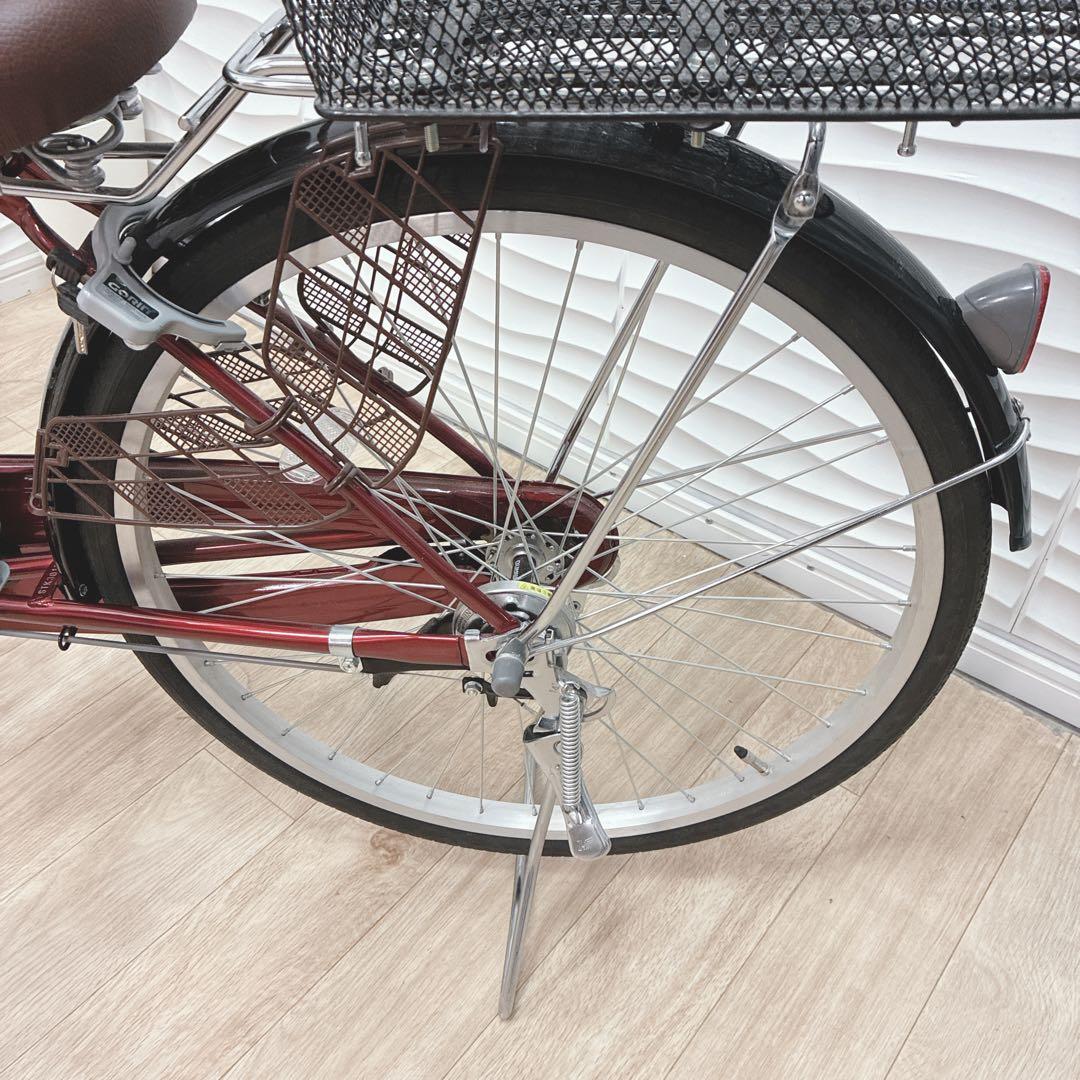 ◇シティサイクル◇ママチャリ◇24インチ◇レッド◇大阪兵庫京都奈良滋賀