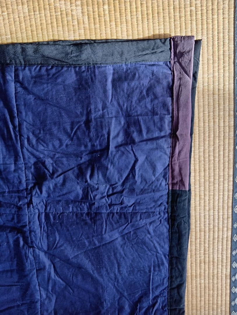 着物リメイク、キルトパッチワークマット