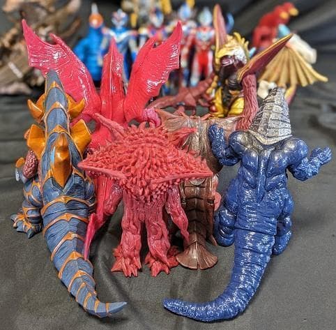 ウルトラマンギンガ＆ファイブキング他登場怪獣（バンダイ）計20体セット