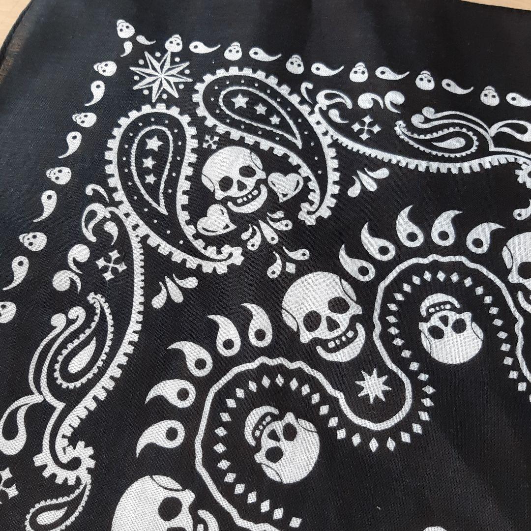 1599→1399円 スカル柄/ペイズリー柄/バンダナ◇ヴィンテージ風/PUNK