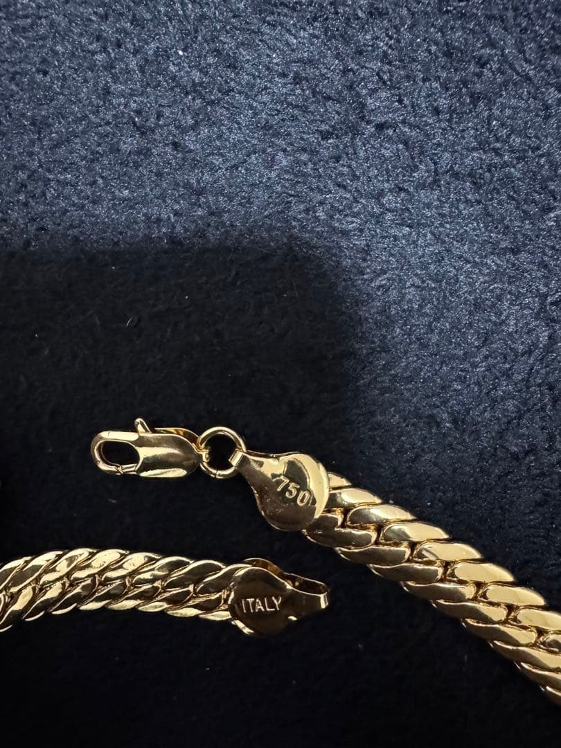 遺品整理 イタリア製750刻印ブレスレット - メルカリ