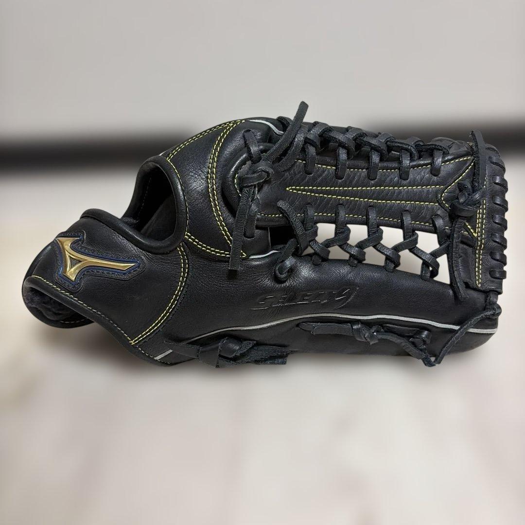 MIZUNO SELECT9 軟式 外野手用グローブ ブラック - メルカリ