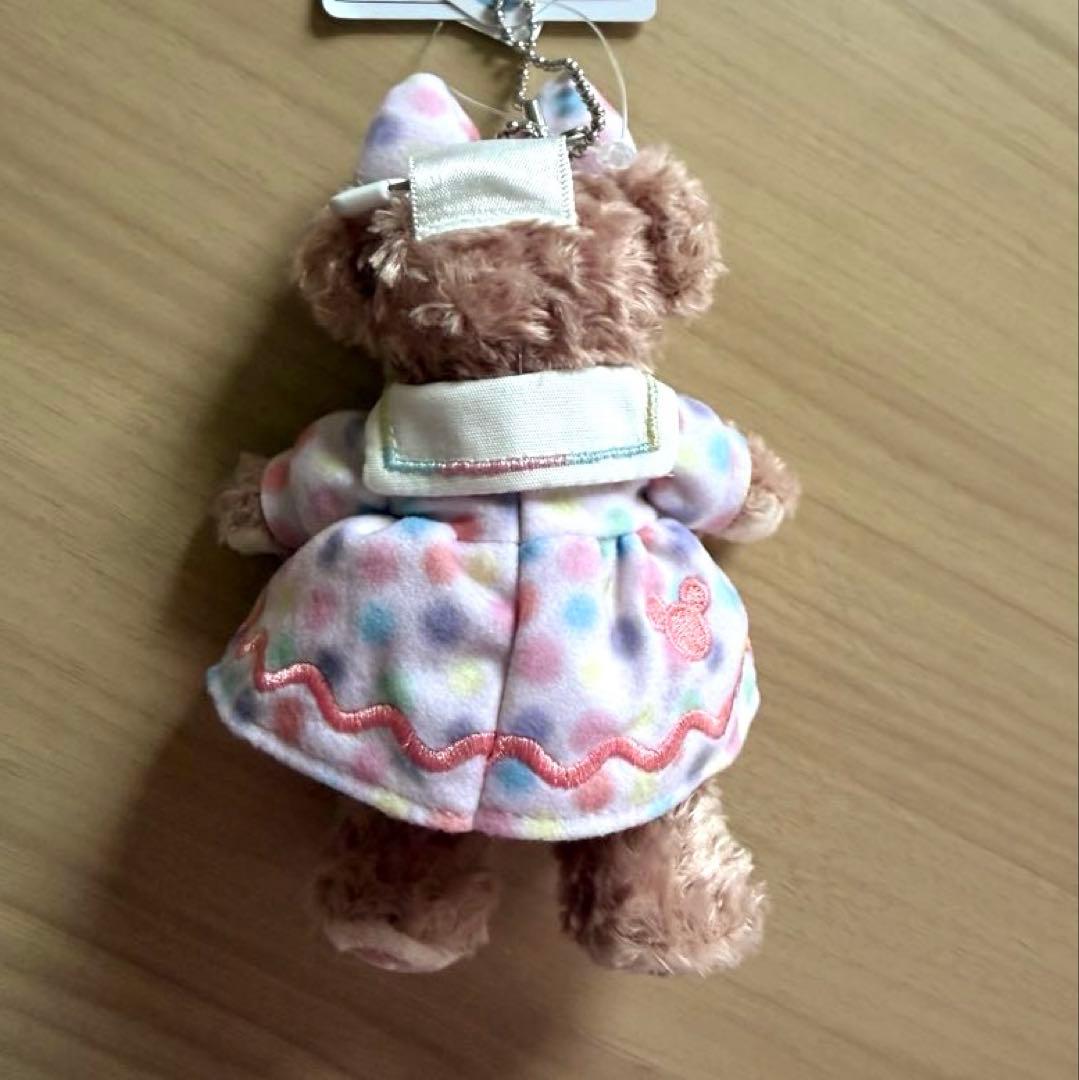 ダッフィー＆フレンズ　ハートフェルトレターズオブフレンドシップ　ぬいぐるみバッチ