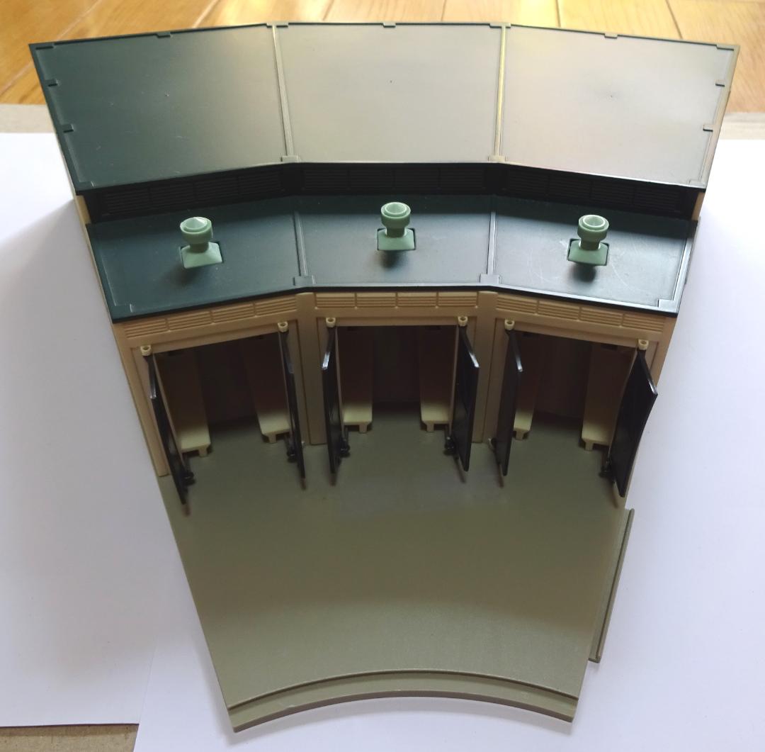 TOMIX 扇形機関庫 2個セット 箱無し レール付属