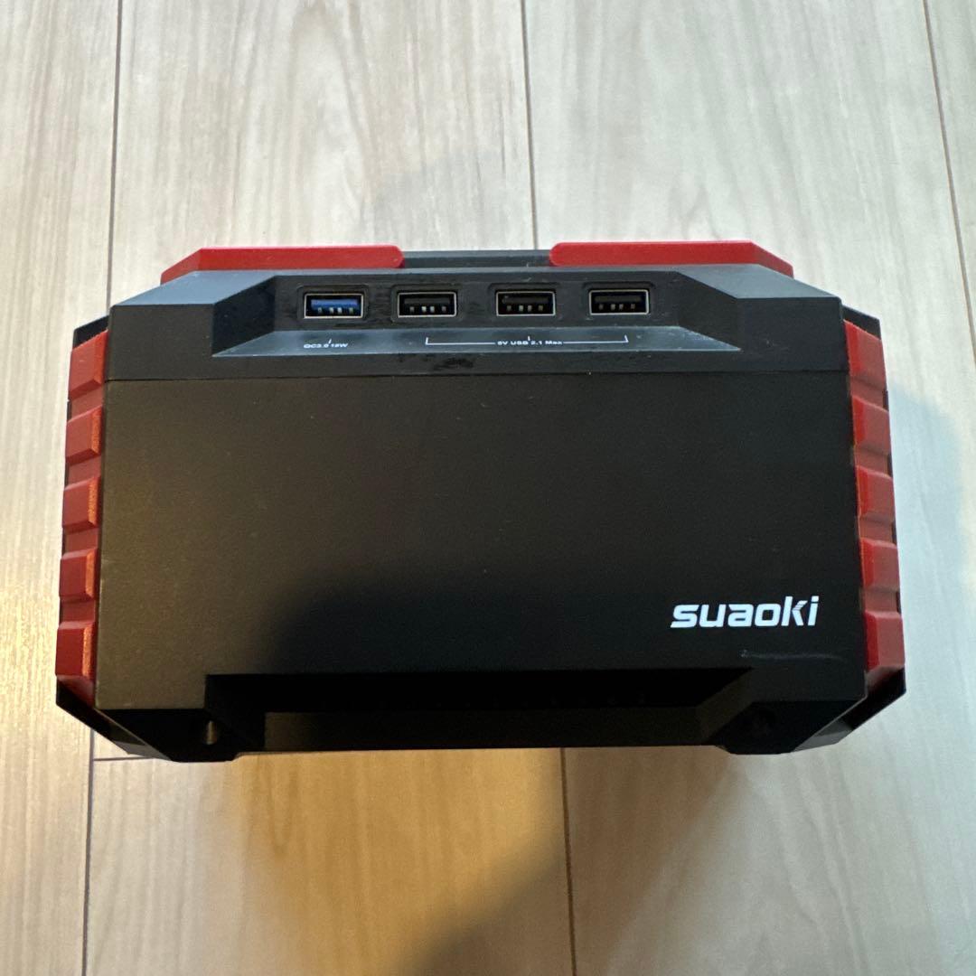suaoki ポータブルソーラー電源 S270 美品 - メルカリ