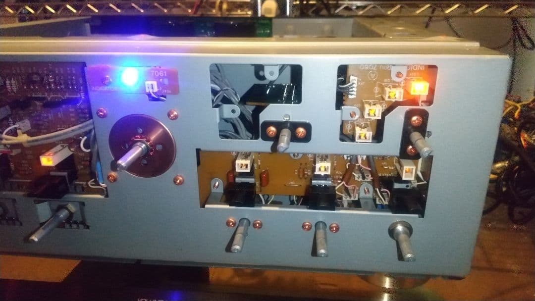 SANSUI AU-α607XR ステレオアンプ メンテナンス施工済み - メルカリ