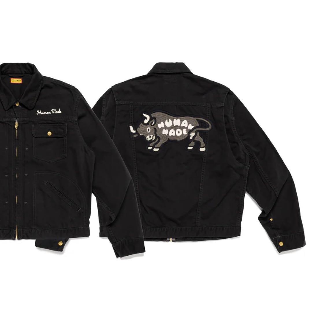 神戸 ZIP-UP WORK JACKET HUMAN MADE KOBE 闘牛 - メルカリ