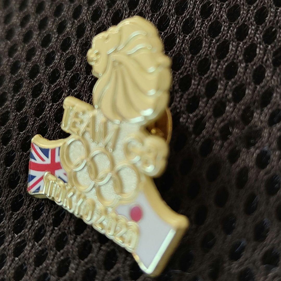 オリンピック2020 イギリス代表選手用ピンバッジ 非売品
