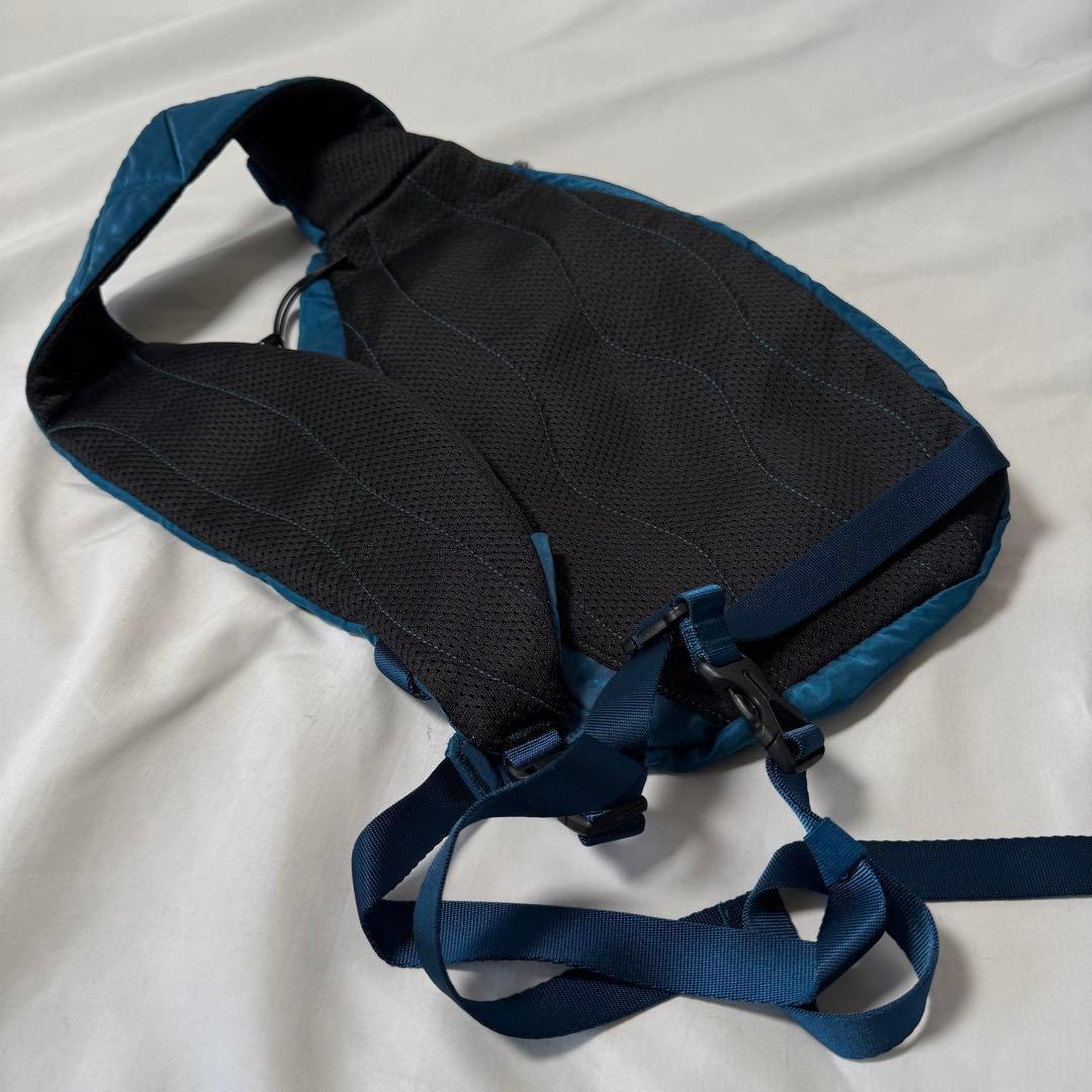 【定価4.2万/あおば着用】C.P.Company ボディ バッグ ブルー