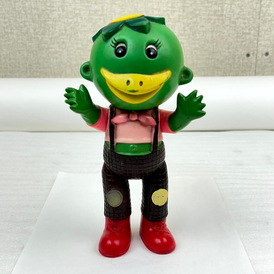 昭和レトロ】ツクダ 当時物 かっぱのカータン ソフビ ママと遊ぼう