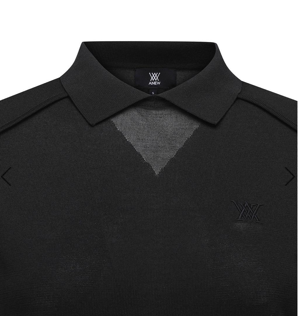 ☆ANEW GOLF☆アニューMESH POINT SHORT SWEATER ANEW GOLF MEN FA