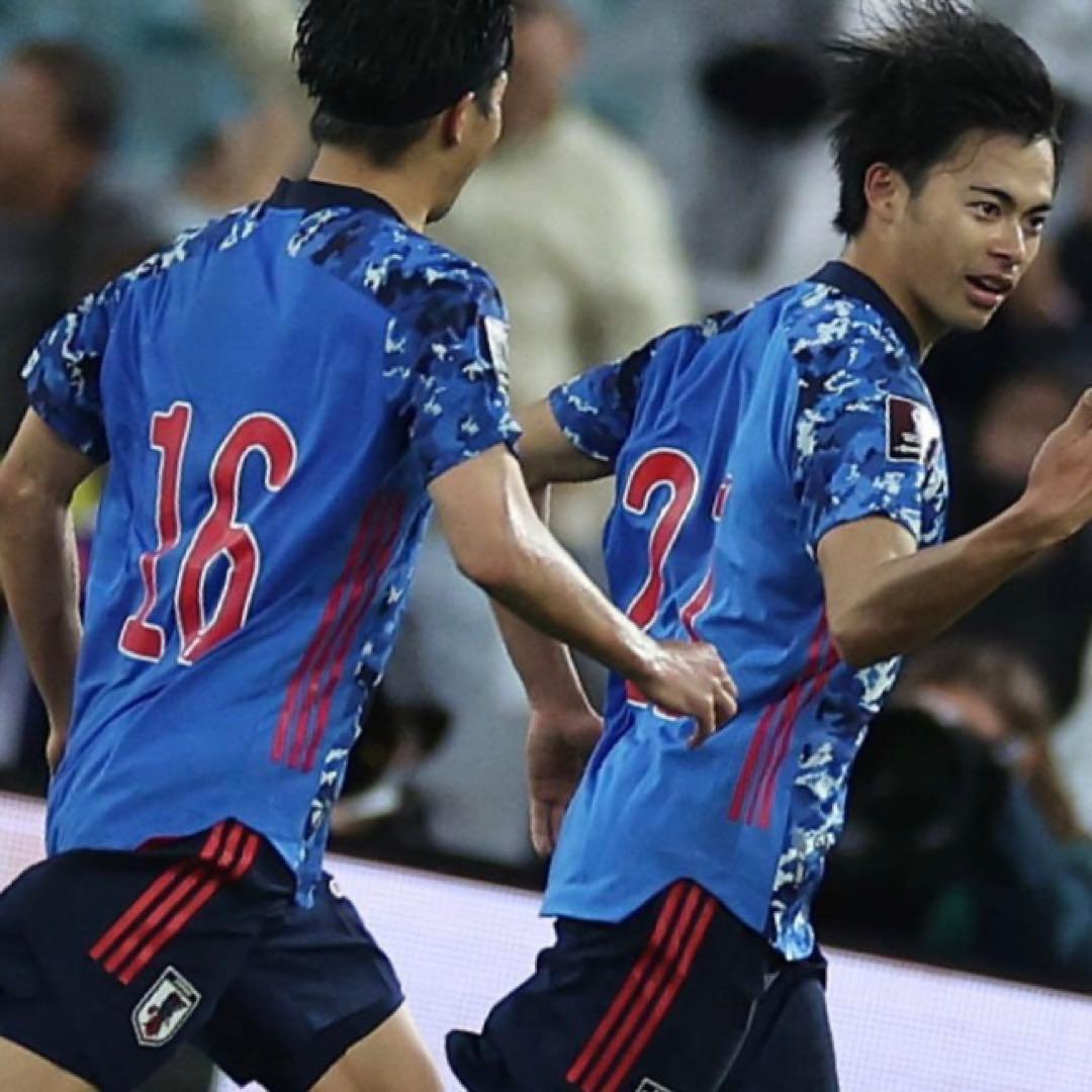 日本代表 三笘薫 2022W杯最終予選 ユニフォーム 川崎フロンターレ