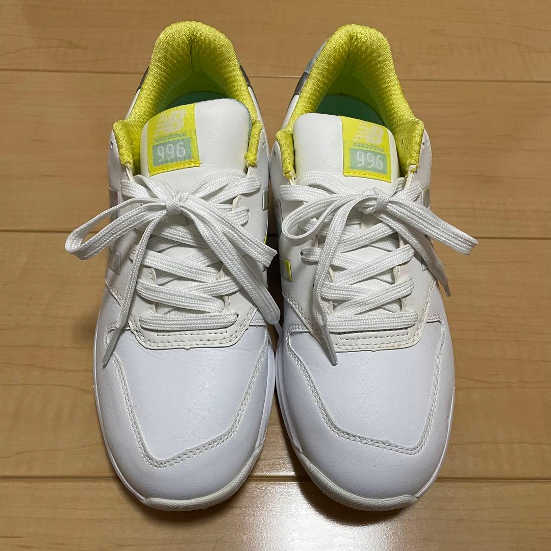 未使用】ゴルフシューズ ニューバランス 996 24cm 白 レディース