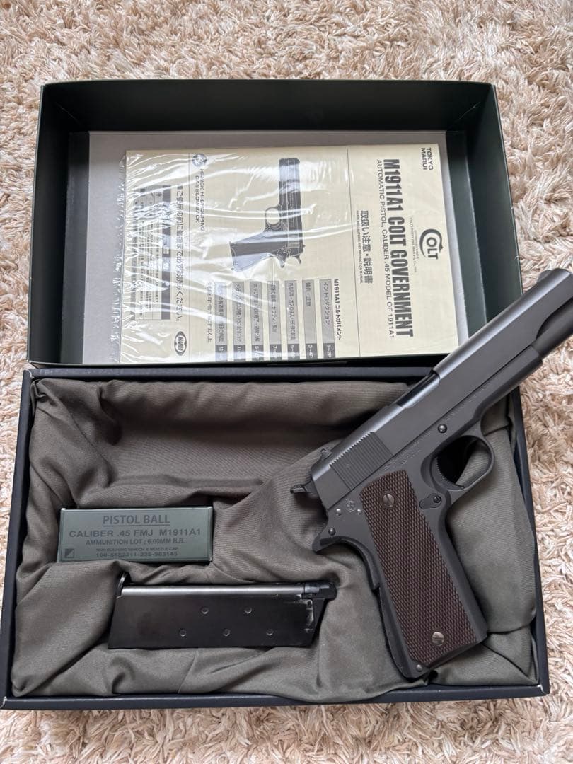 【新品】M1911A1 COLT GOVERNMENT ガスガン