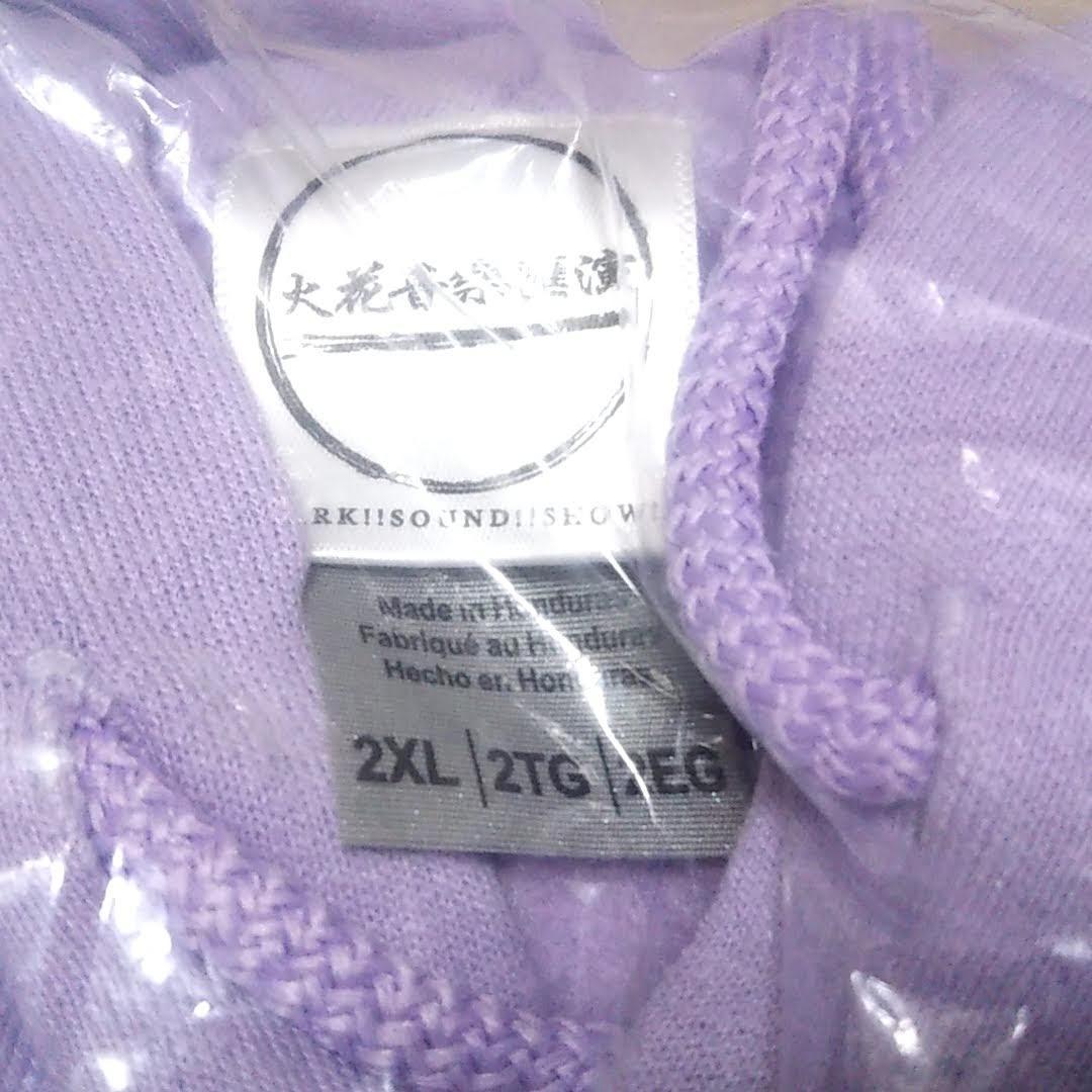 新品 SPARK!!SOUND!!SHOW!! パーカー サイズ2XL 薄紫