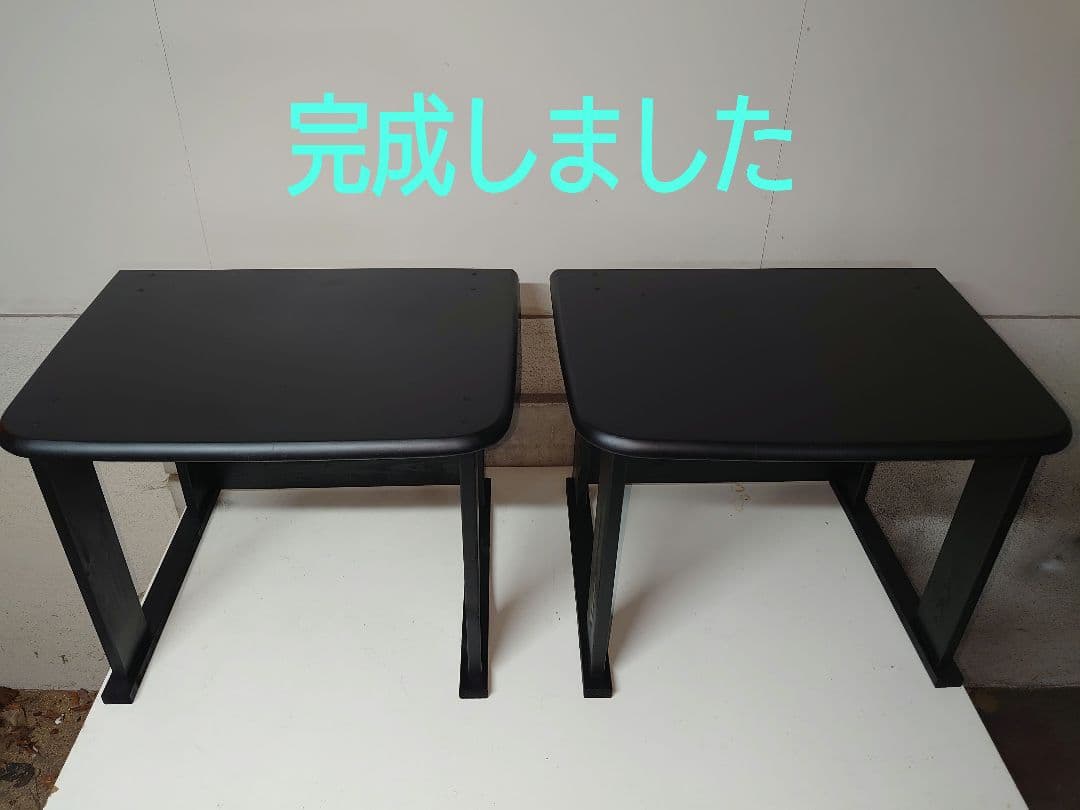 【其の40】中古テーブルを加工するパチスロ実機を2台置く台（セパレートタイプ）