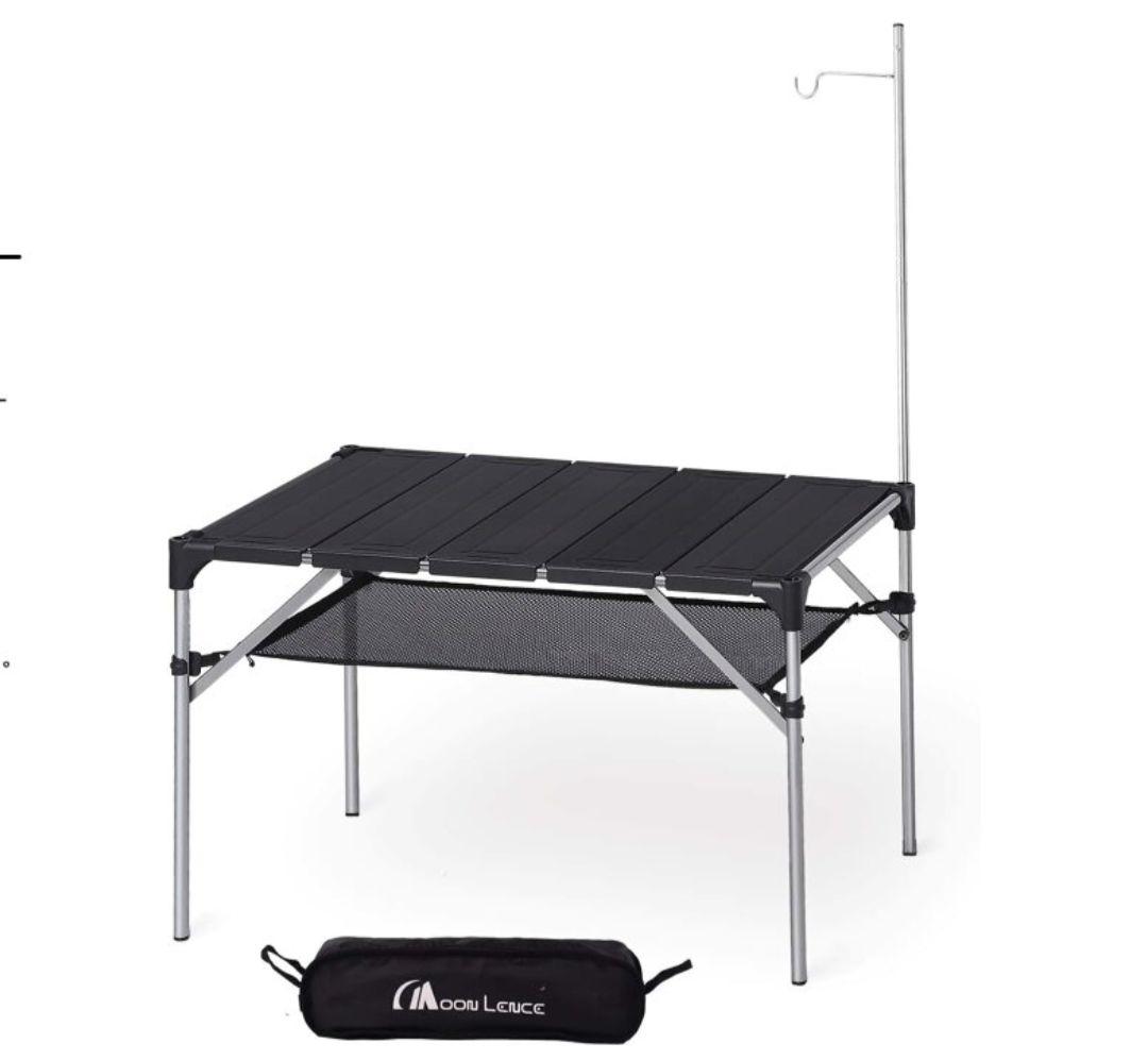 Moon Lence アルミ製キャンプテーブル 2台 Amazon | MOON LENCE キャンプテーブル アルミニウム合金 ロール