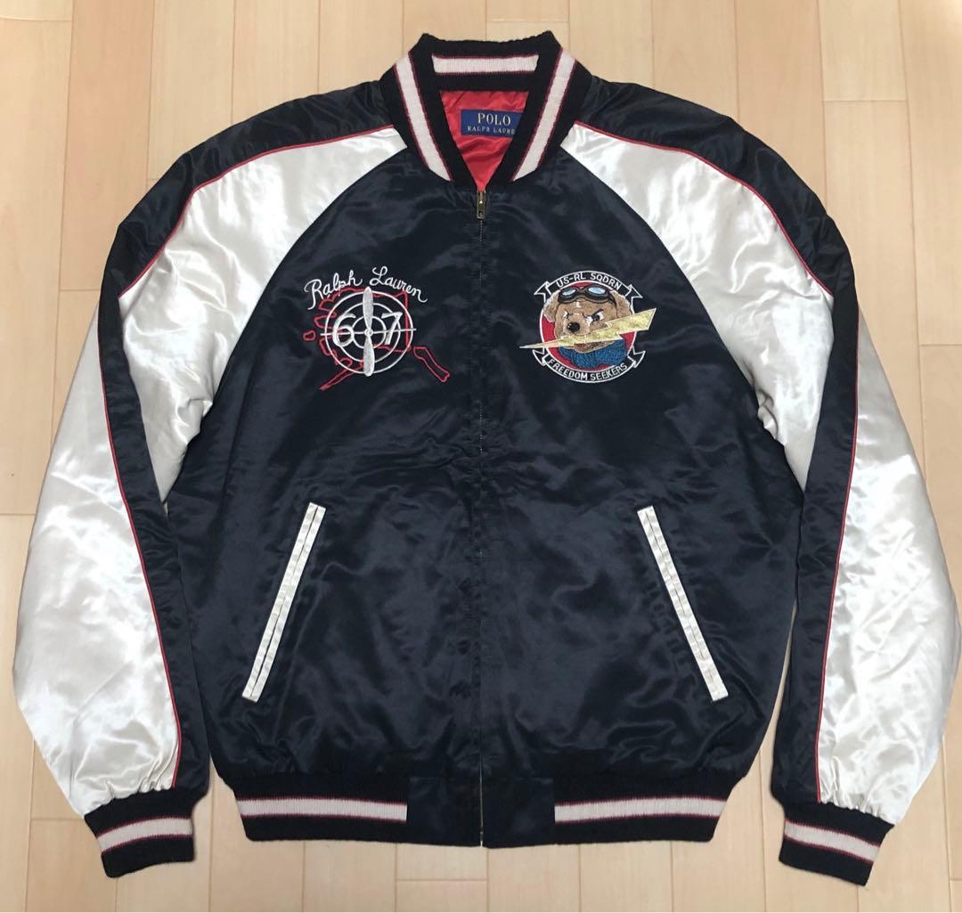 ☆激レア☆ポロラルフローレン ポロベア アラスカスカジャン メンズM