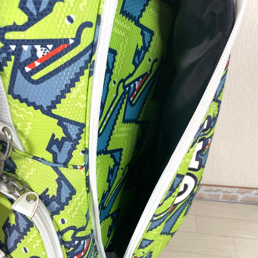 希少 パーリーゲイツ PEARLY GATES ワニ柄 キャディバッグ スタンド